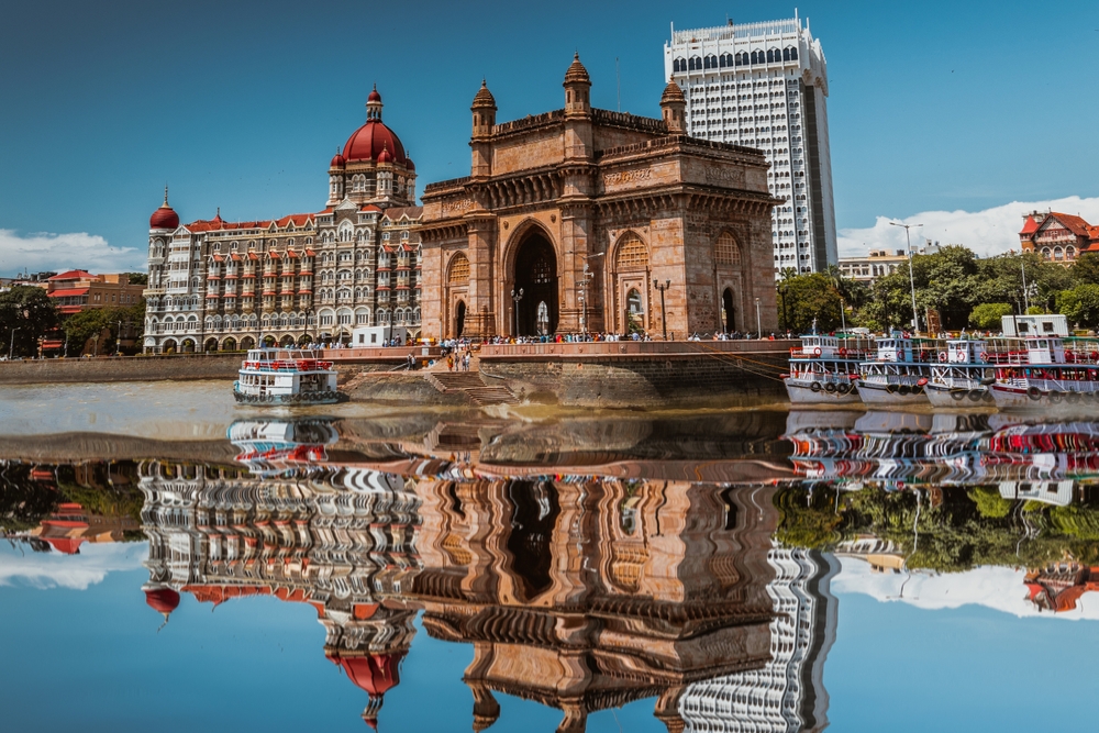 The Gateway of India in Mumbai is a beautiful