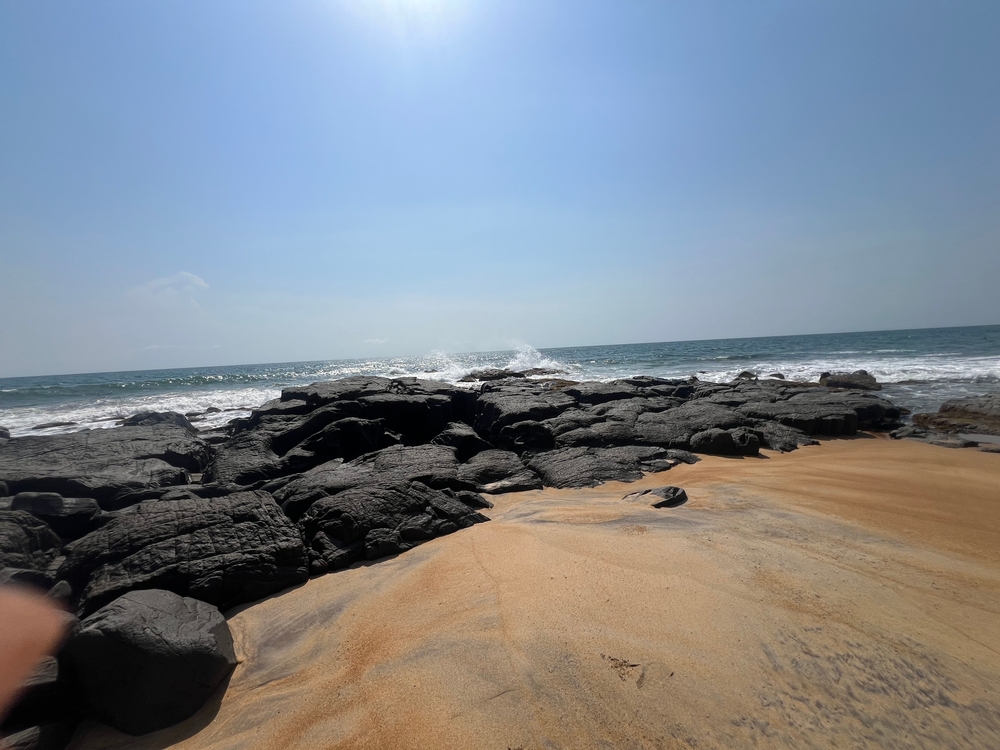 Beautiful,Island,Beach,Along,The,Coast,Of,Liberia,,,West