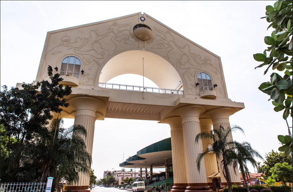 One of the West African country to visit, Gambia Banjul Arch 22