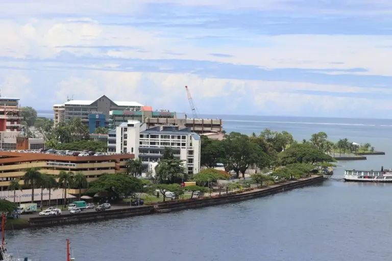Fiji one of the vias free countries for Nigerians. Suva, Fiji, Waterfront