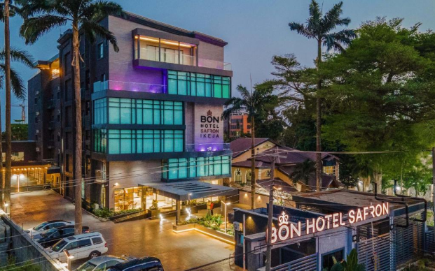hotels in Ikeja near the airport, Safron Hotel Ikeja