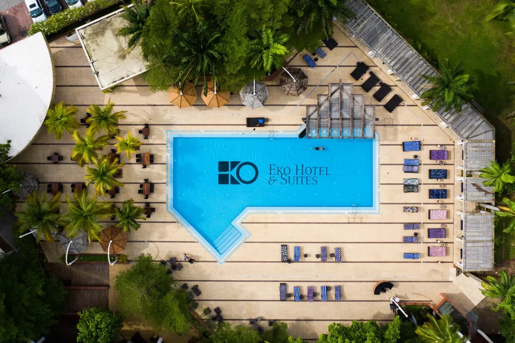 Eko Hotel and Suites. A 5 star hotel in Lagos